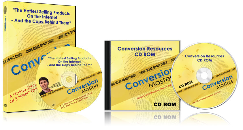 Conversion Masters DVD and CD Rom Conversion Masters DVD and CD Rom